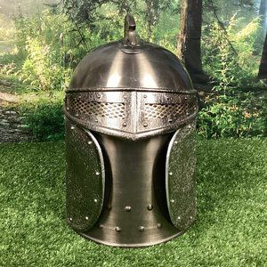 Vintage Medieval Camelot Knight Helmet Ice Bucket